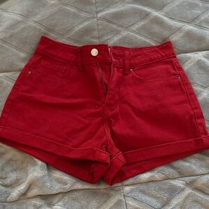 Red Pacsun mom shorts  Shorts